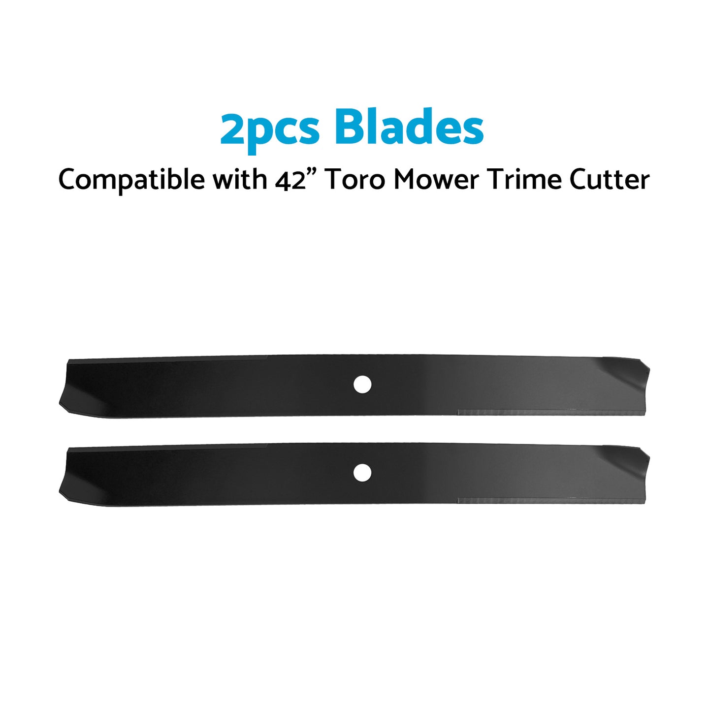 {{ 2x Blade Suitable for 42inch Toro Mower Trime Cutter Z420 106-2247-03 106-2247 }} - Buy Car Parts Online at {{ Kaka Auto Parts }}.