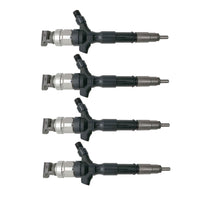 4x Diesel Fuel Injector Suitable For Toyota Hilux & Fortuner KUN26 1KD-FTV D4D 3.0L