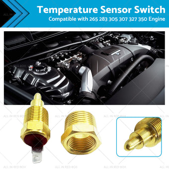 compare product 3 8inch NPT Engine Radiator Temperature Thermo Sensor Cooling Fan Switch Aluminum