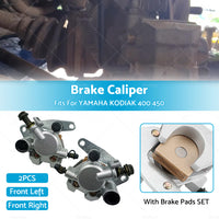 {{ Front LeftRight BRAKE CALIPER with Brake Pads Set Fit For YAMAHA KODIAK 400 450 }} - Buy Car Parts Online at {{ Kaka Auto Parts }}.