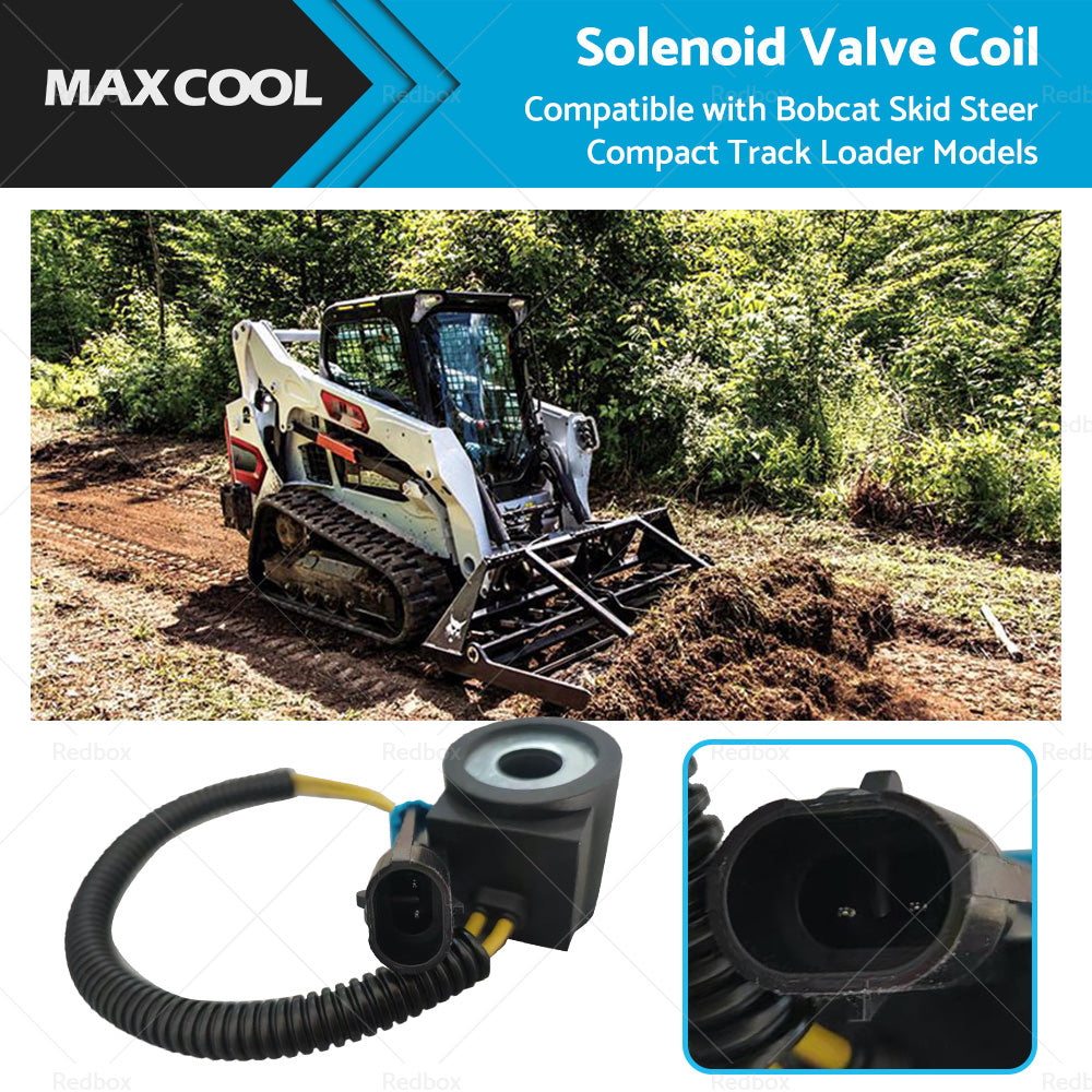 {{ Solenoid Valve Coil Fits For Bobcat 450 463 653 751 753 763 773 863 864 6309311 }} - Buy Car Parts Online at {{ Kaka Auto Parts }}.