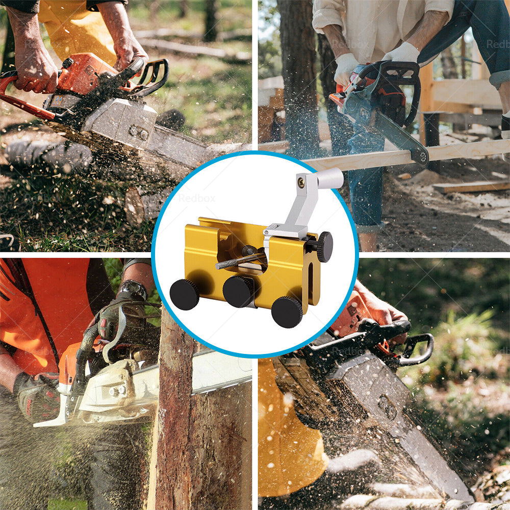 {{ Portable Chainsaw Sharpener Jig Manual Chainsaw Sharpening with Sharpening Heads }} - Buy Car Parts Online at {{ Kaka Auto Parts }}.