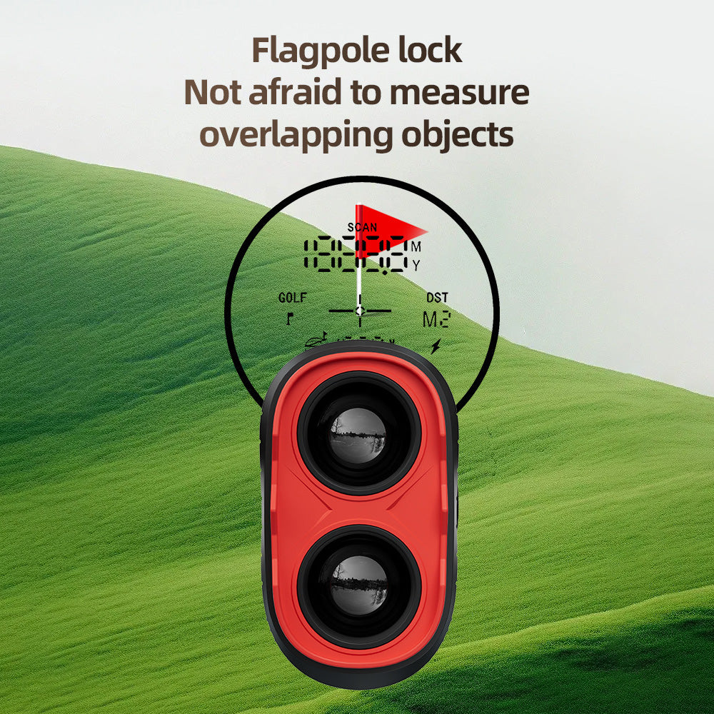 7X Laser Golf Rangefinder Slope 1200 Yards Maximum Distance USB Rechargeable