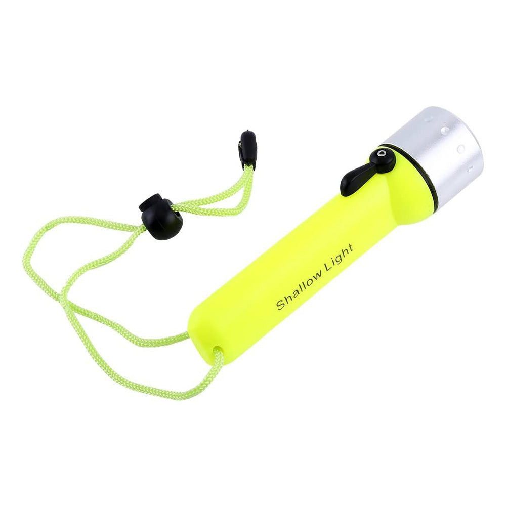 180Lm LED Scuba Diving Flashlight Torch Suitable For Underwater Waterproof Lighting
