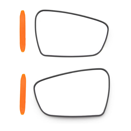 Pair Heated Mirror Glass w/ Base Suitable for Kia Cerato YD 2013–2018