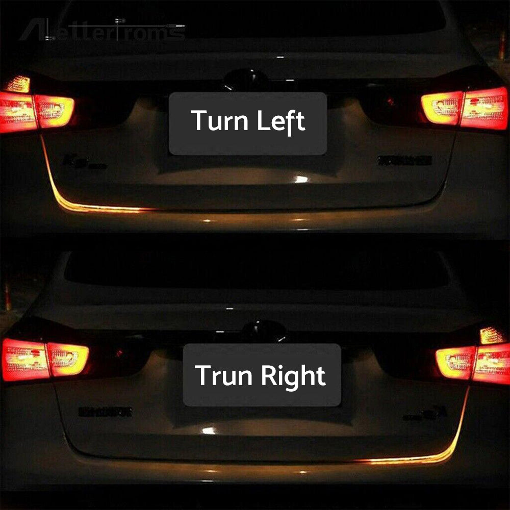 Truck Tailgate LED Strip Bar Reverse Brake Turn Signal Tail Light Waterproof Suitable For Truck