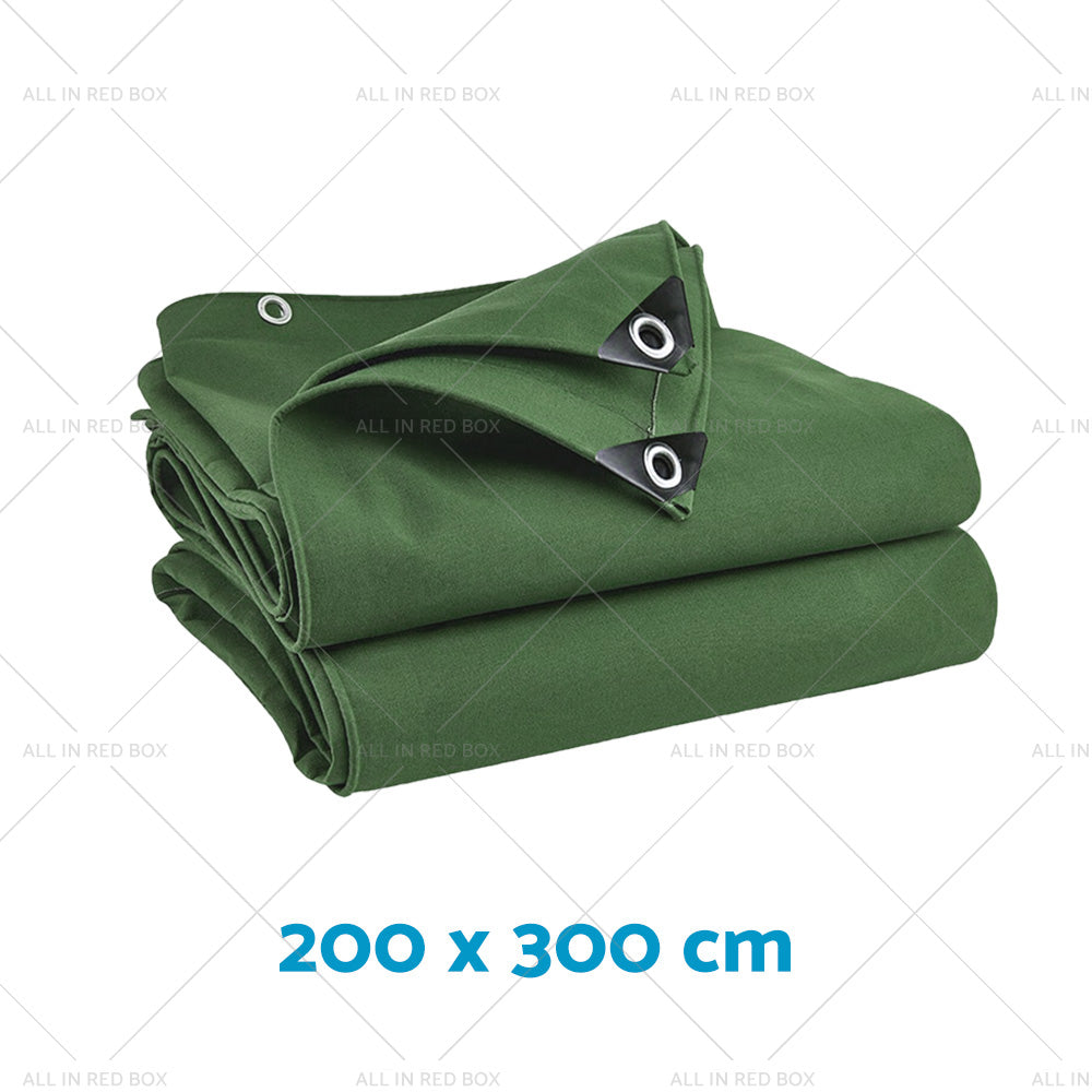 {{ 3 Types Army Heavy Duty Canvas Tarp Tarpaulin Sun Blocked Waterproof Dustproof }} - Buy Car Parts Online at {{ Kaka Auto Parts }}.