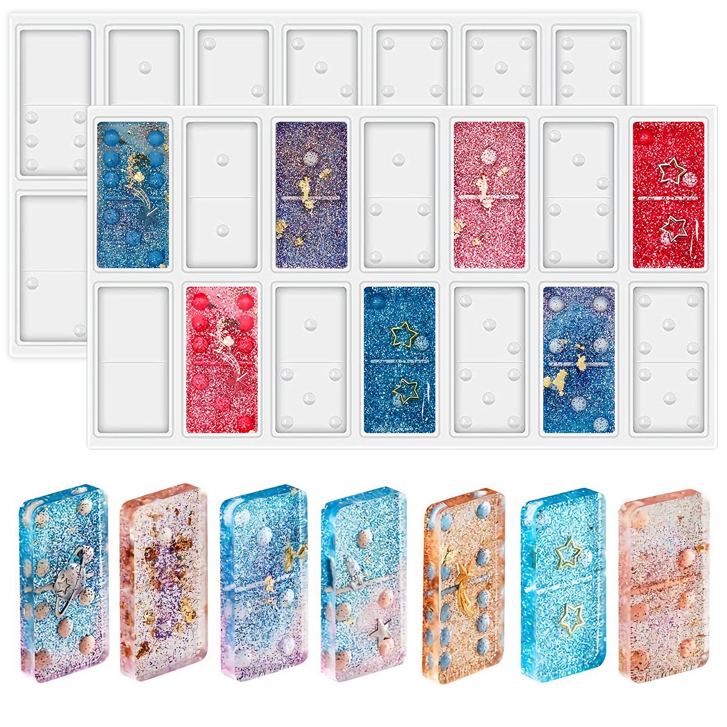 Snowflake Silicone Pendant Mold Making Jewelry Resin Necklace Mould Craft DIY 3D