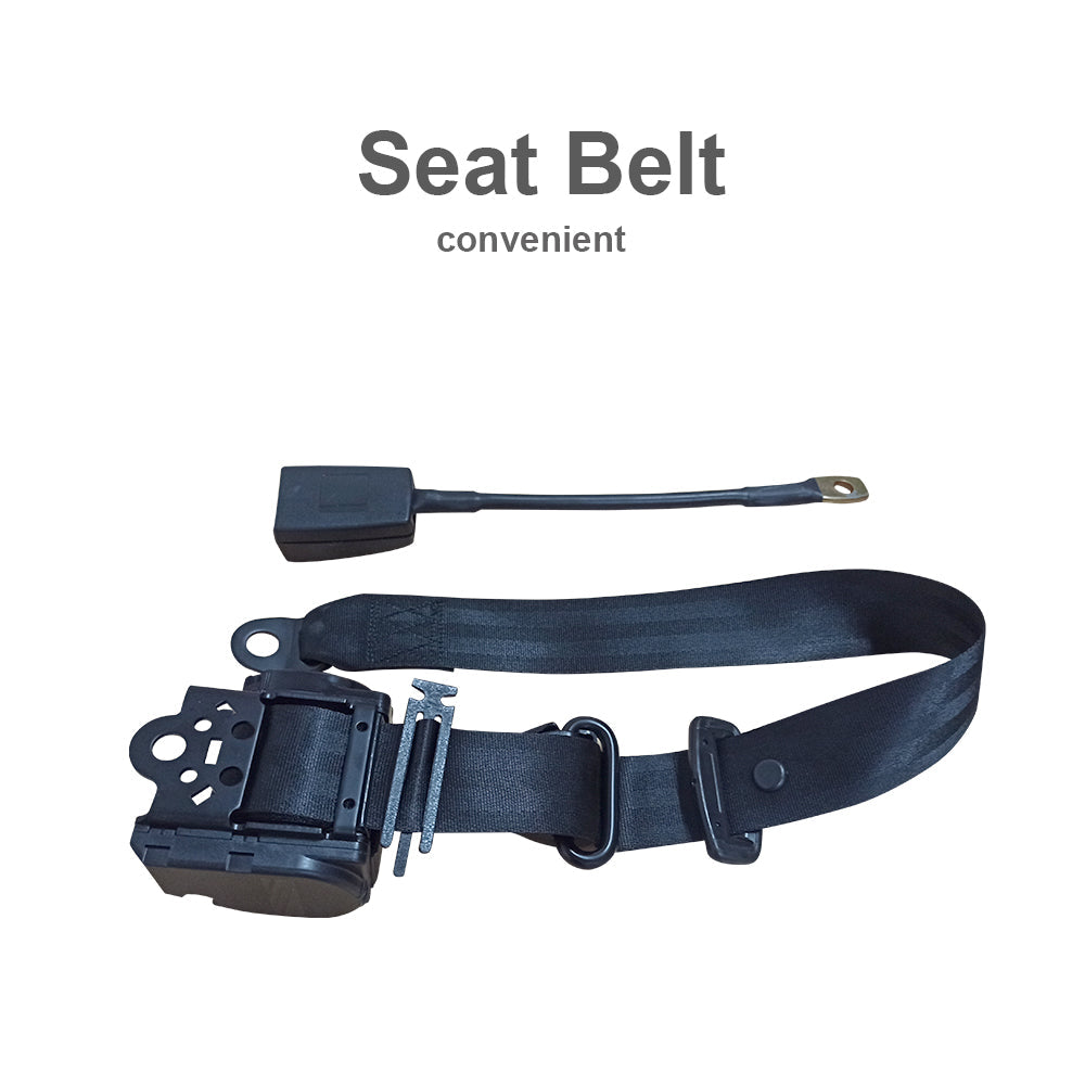Universal 1 Set 3M 3 Point Retractable Safety Seat Belt Suitable For Truck Strap