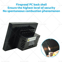 {{ 87x87mm Touch Wall Light Switch LED 2 Gang 1way Touch Glass Switch }} - Buy Car Parts Online at {{ Kaka Auto Parts }}.