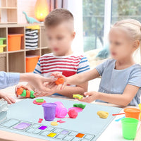 Silicone Art Mat Non-Stick Suitable For Resin Casting Crafts Painting Clay and Play