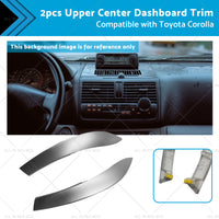 {{ 55436-02330 2pcs Upper Center Dashboard Trim Suitable for 09-13 Toyota Corolla }} - Buy Car Parts Online at {{ Kaka Auto Parts }}.