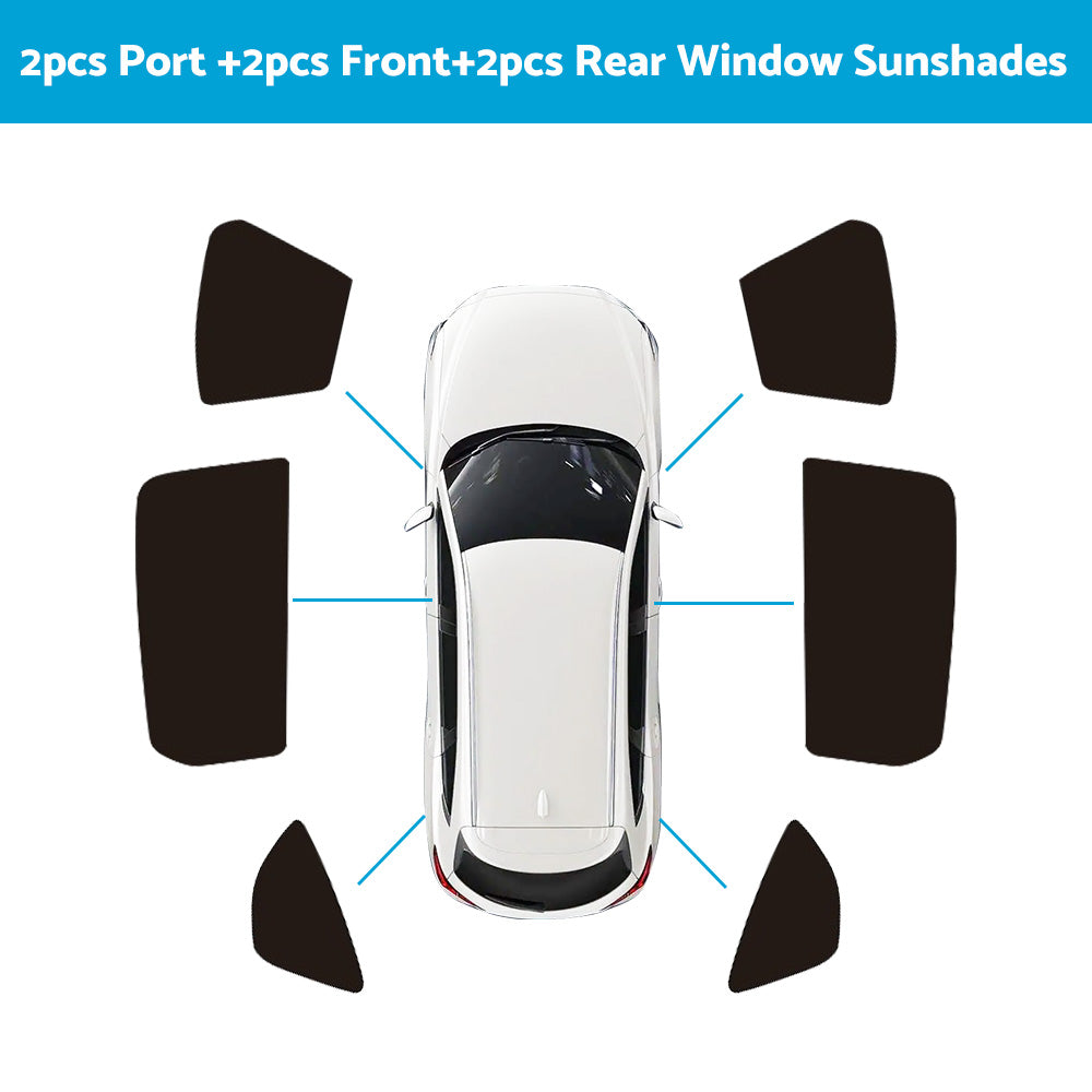 Magnetic Car Window Sun Shade Mesh Suitable For Mazda CX-8 2018-2023