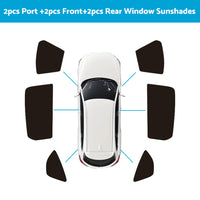 Magnetic Car Window Sun Shade Mesh Suitable For Mazda CX-8 2018-2023