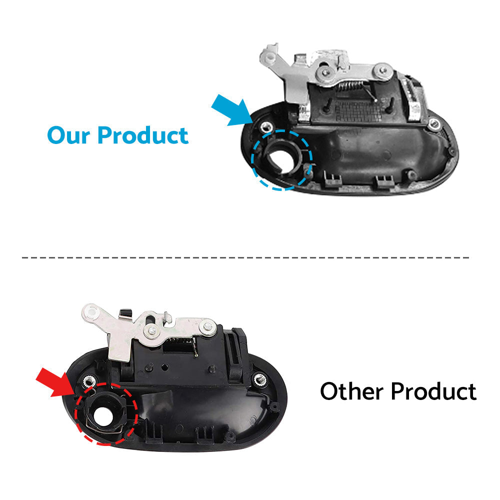 Front Left Outer Door Handle Bolt Type Suitable For Hyundai Excel X3 1997-2000