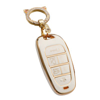 TPU 6-Button Car Remote Key Fob Cover Suitable For Hyundai Sonata / Tucson / Santa Fe