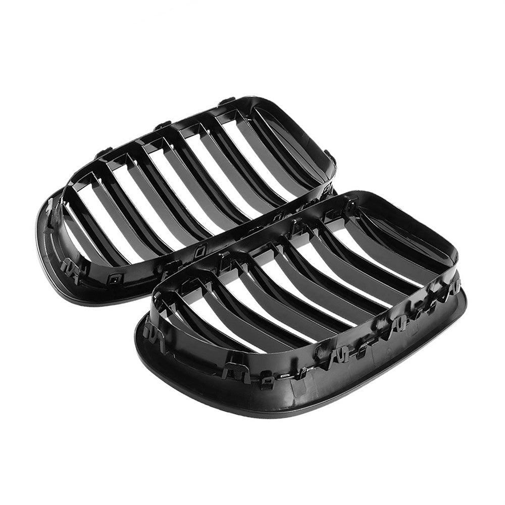 {{ Bumper Bar Grill Grille Bodykit Suitable For BMW 5 Series F10 F11 Gloss Black }} - Buy Car Parts Online at {{ Kaka Auto Parts }}.