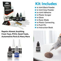 {{ 7 Seconds Quick Bonding Speedy Fix Repair Strong Powder Adhesive Glue Kit 5 Set }} - Buy Car Parts Online at {{ Kaka Auto Parts }}.