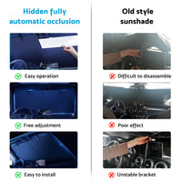{{ Auto Retractable Sunshade Suitable For Car Windshield w/Automatic Function 2025 }} - Buy Car Parts Online at {{ Kaka Auto Parts }}.
