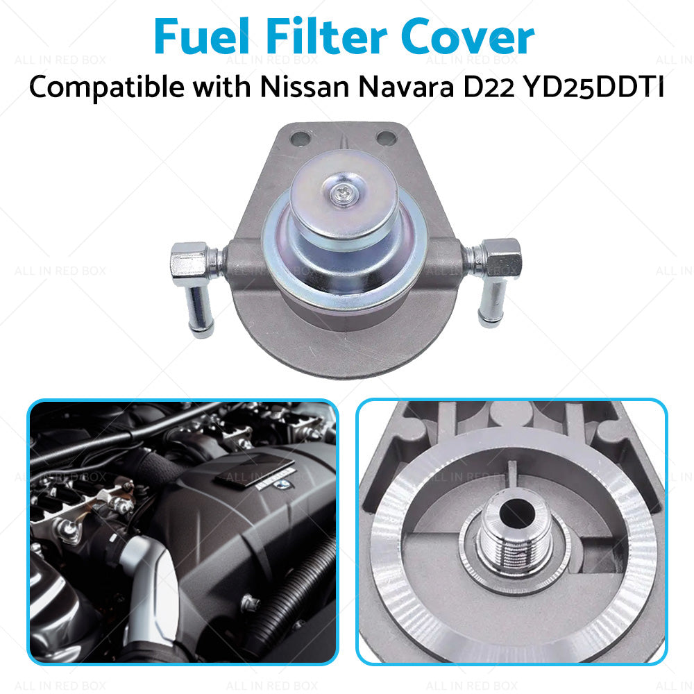 {{ Fuel Filter Housing Primer Pump Cap Suitable For Nissan Navara D22 YD25DDTI MT }} - Buy Car Parts Online at {{ Kaka Auto Parts }}.