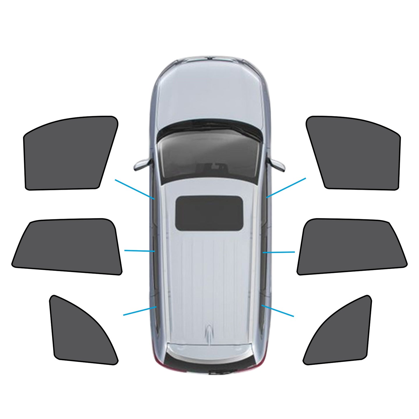 {{ Car Window Magnetic Mesh Sun Blind Shades Suitable for BMW X1 E84 Series 10-15 }} - Buy Car Parts Online at {{ Kaka Auto Parts }}.