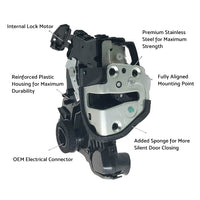 Front Left-Hand Door Lock Actuator Motor Mechanism Suitable For Toyota Camry CV36 2002-2006