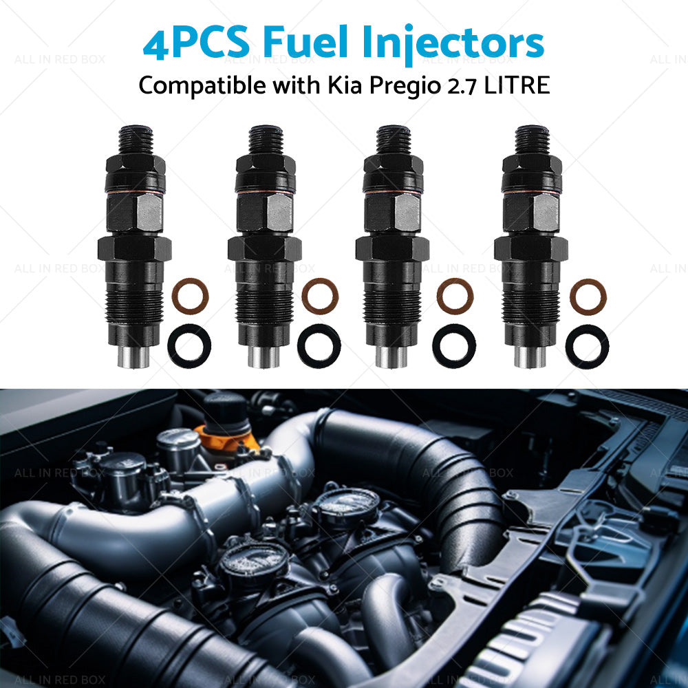 {{ 4PCS Diesel Fuel Injectors Suitable For Kia Pregio 2. 7L 105078-0140 }} - Buy Car Parts Online at {{ Kaka Auto Parts }}.