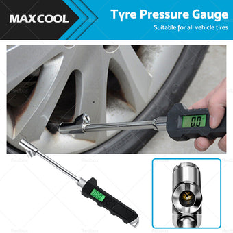 compare product 30 PSI Tire Pressure Guage Digital Car Bike Truck Air Meter Tester Tyre Gauge