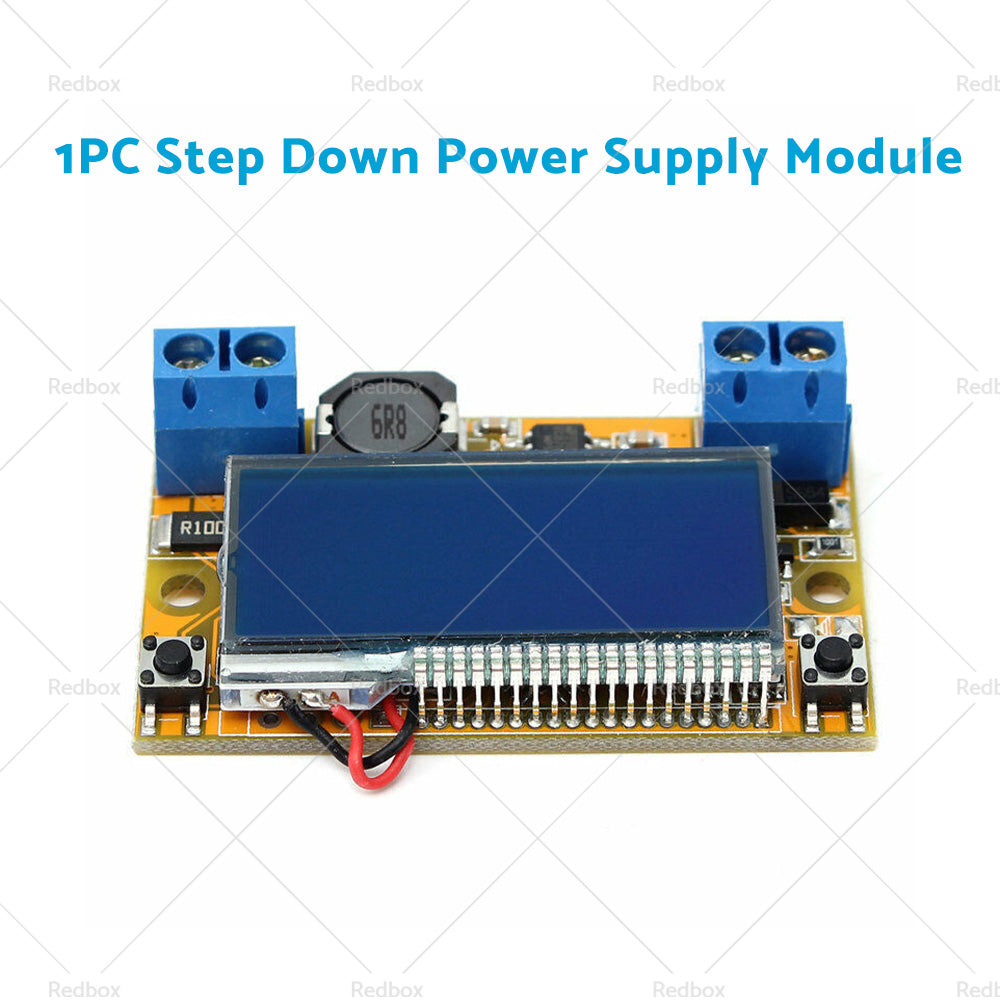 {{ DC-DC Adjustable Buck Converter Step Down Power Supply Module LCD with Shell }} - Buy Car Parts Online at {{ Kaka Auto Parts }}.