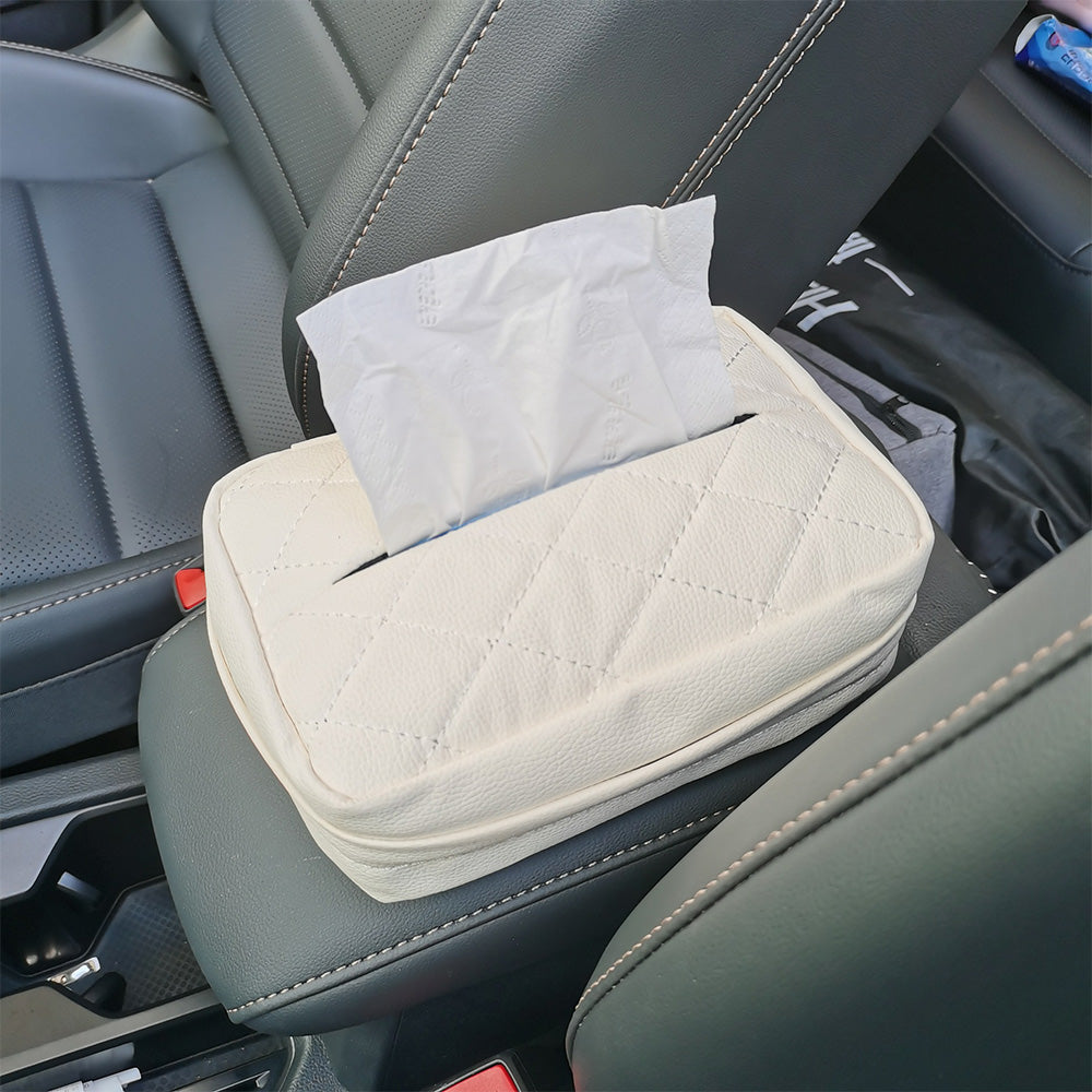 {{ Car Tissue Holder 120 Tissues Box Cover Backseat Extra Large Tissue Organization }} - Buy Car Parts Online at {{ Kaka Auto Parts }}.