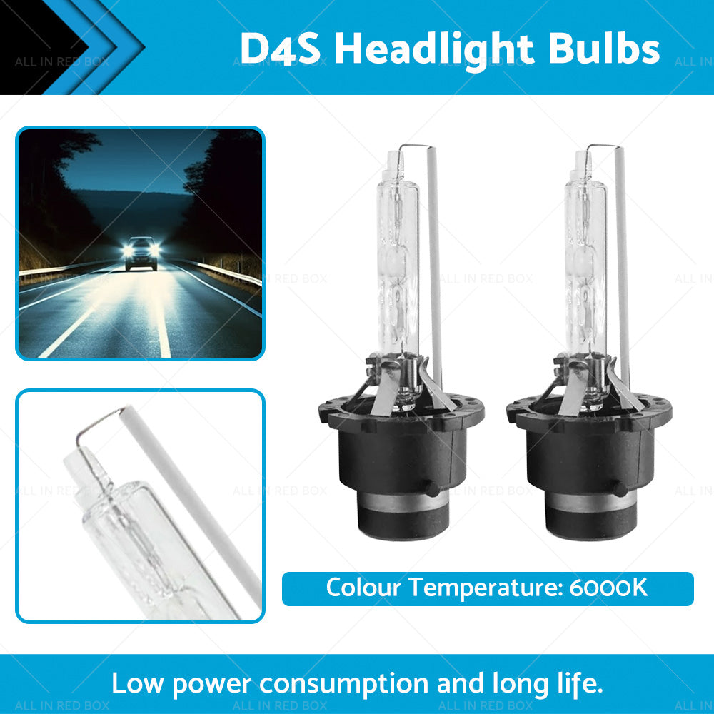 {{ 6000K D4S D4R  Headlight Bulbs Suitable For Lexus Honda Mazda Toyota 35W }} - Buy Car Parts Online at {{ Kaka Auto Parts }}.