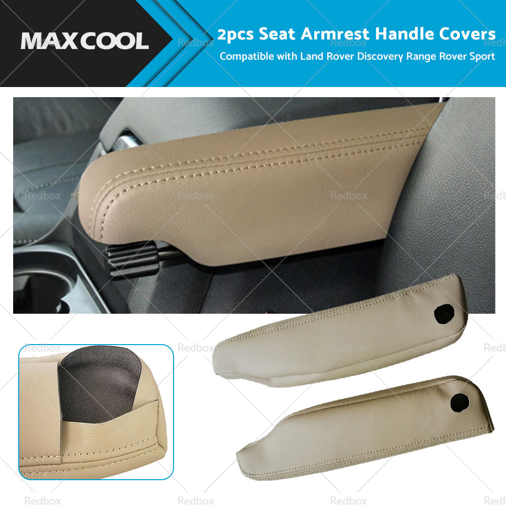 {{ 2PCS LEATHER Seat Armrest Handle Cover Suitable For 2005-2013 Range Rover SPORT }} - Buy Car Parts Online at {{ Kaka Auto Parts }}.