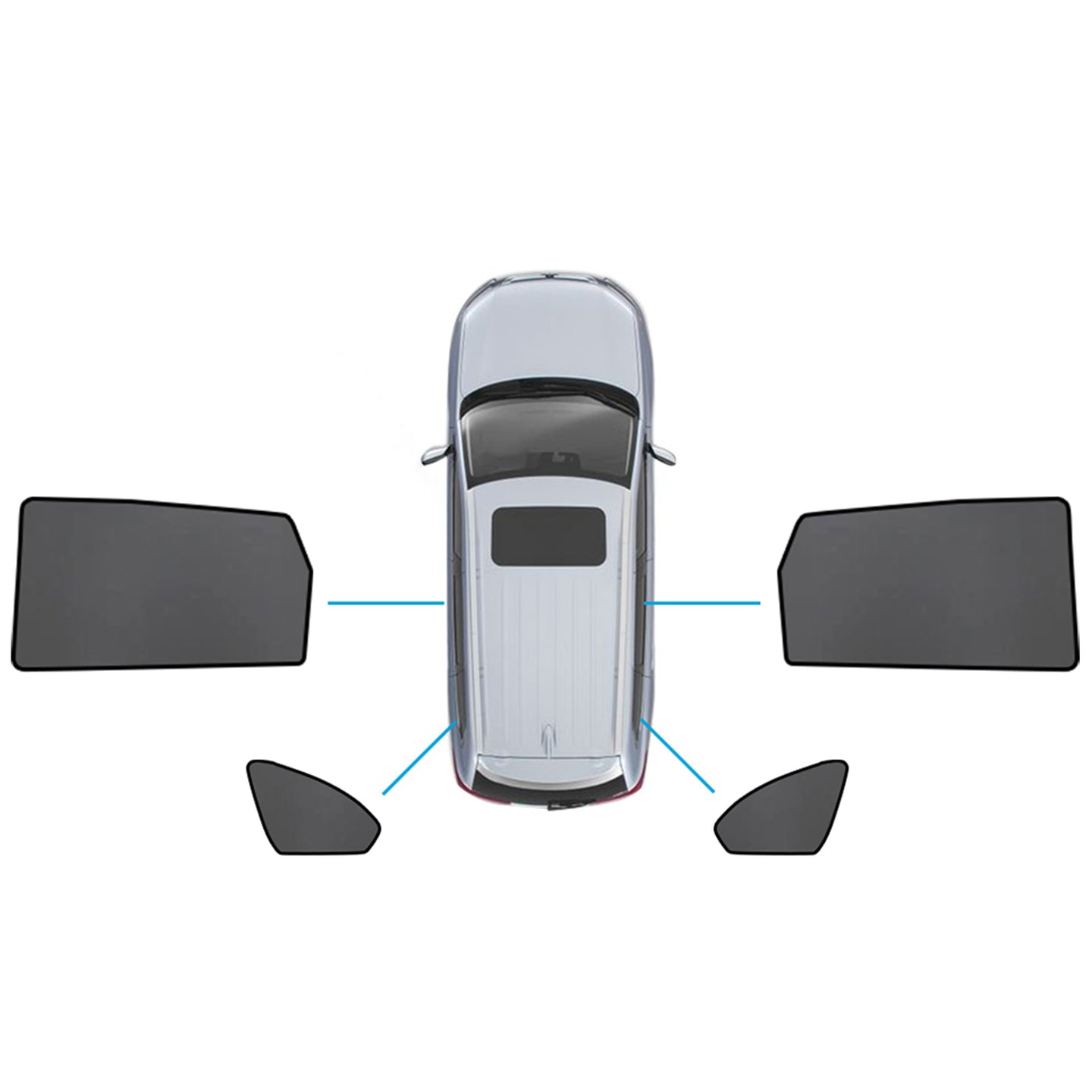 {{ Car Magnetic Mesh Sun Blind Shade Suitable for Suitable for Holden Captiva 06-17 }} - Buy Car Parts Online at {{ Kaka Auto Parts }}.