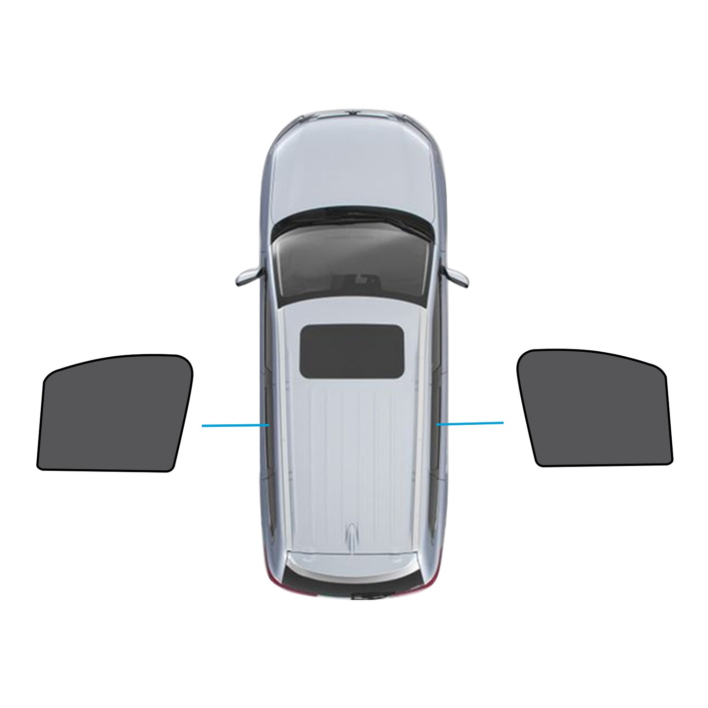 {{ Car Magnetic Sun Blind Meshs Suitable for LDV T60 Ute 17-24 UVA&UVB Protection }} - Buy Car Parts Online at {{ Kaka Auto Parts }}.