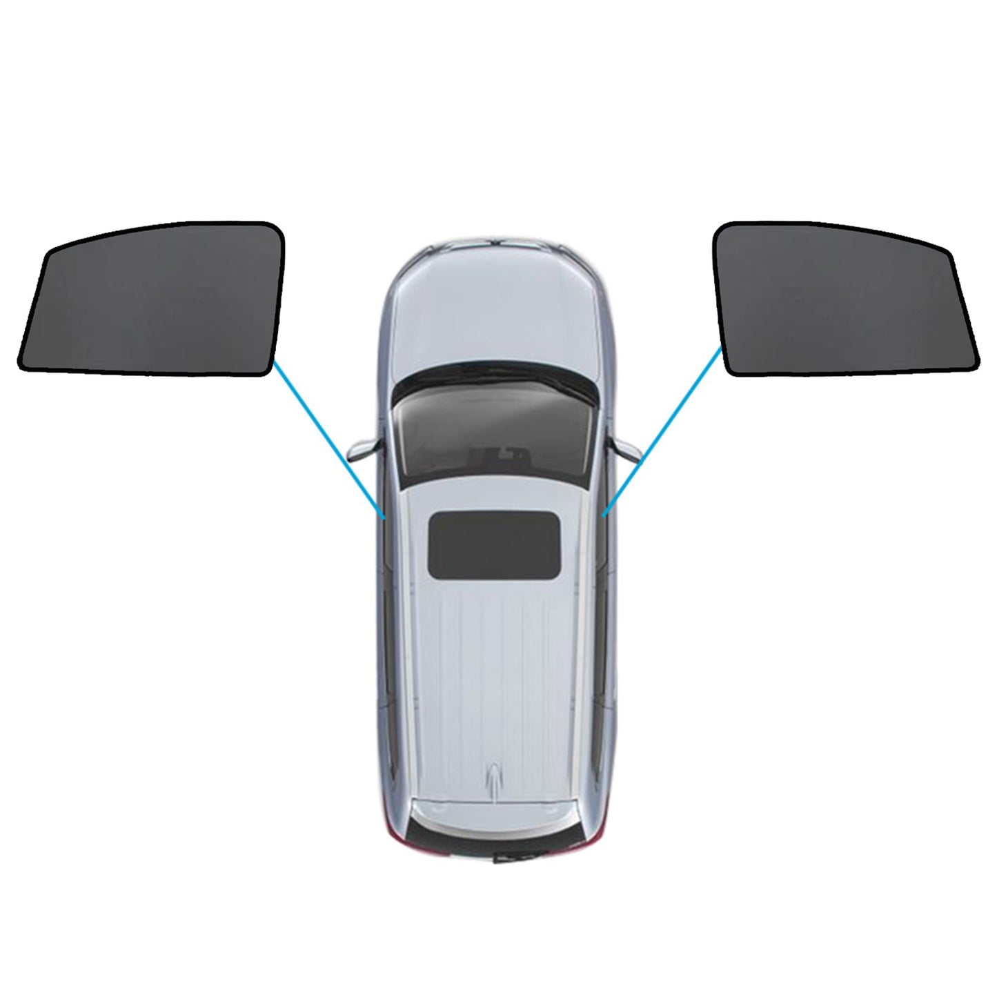 {{ Magnetic Mesh Sun Blind Shade Suitable for Subaru Outback 20-25 On Front / Rear }} - Buy Car Parts Online at {{ Kaka Auto Parts }}.