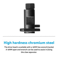 Wear-Resistant Portable Horn Ball Head Separator Suitable For Spherical Hub Bearing Seat