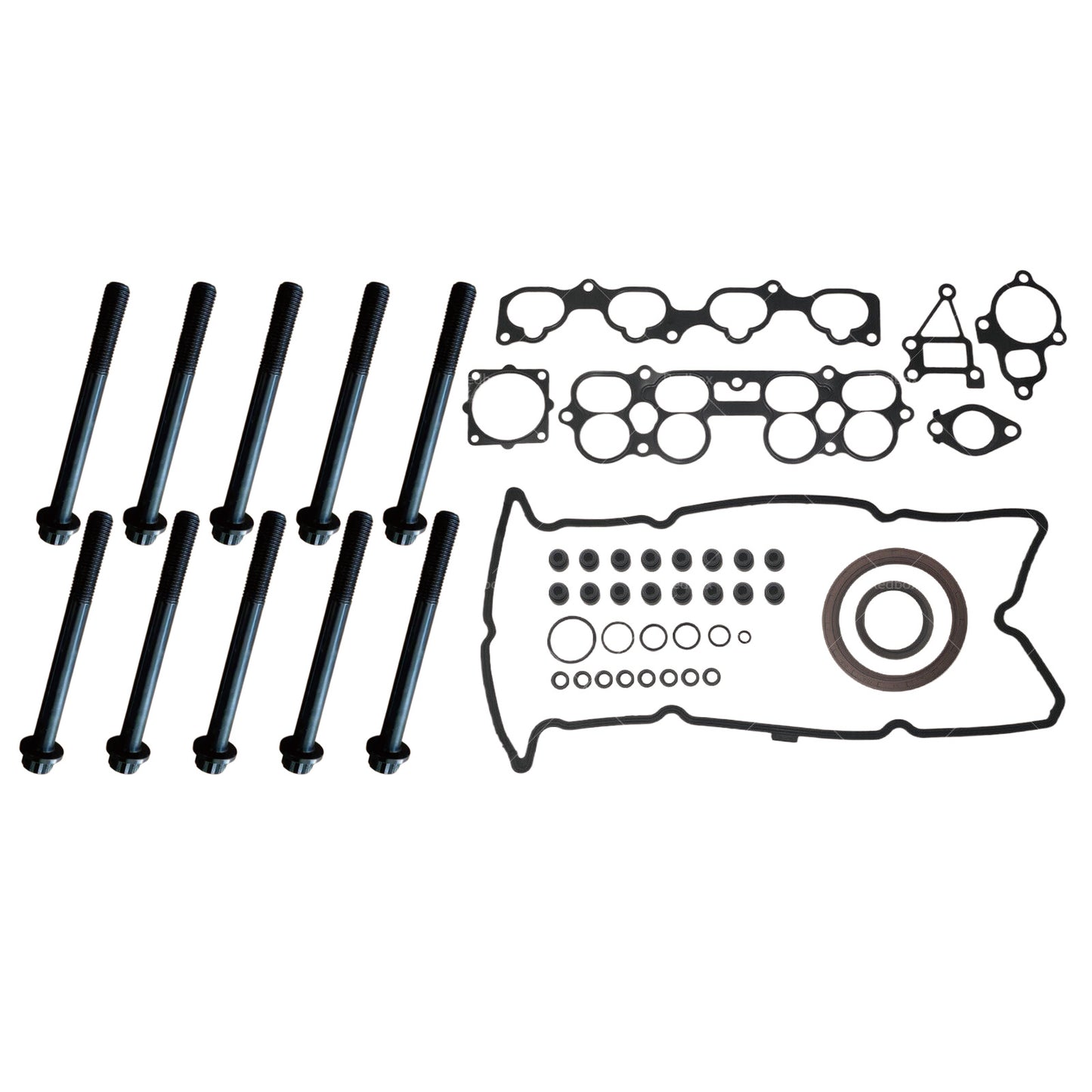 {{ VRS Head Gasket Kit & Bolt Set Suitable for Nissan Xtrail T30 2.5 QR25DE 2001-07 }} - Buy Car Parts Online at {{ Kaka Auto Parts }}.