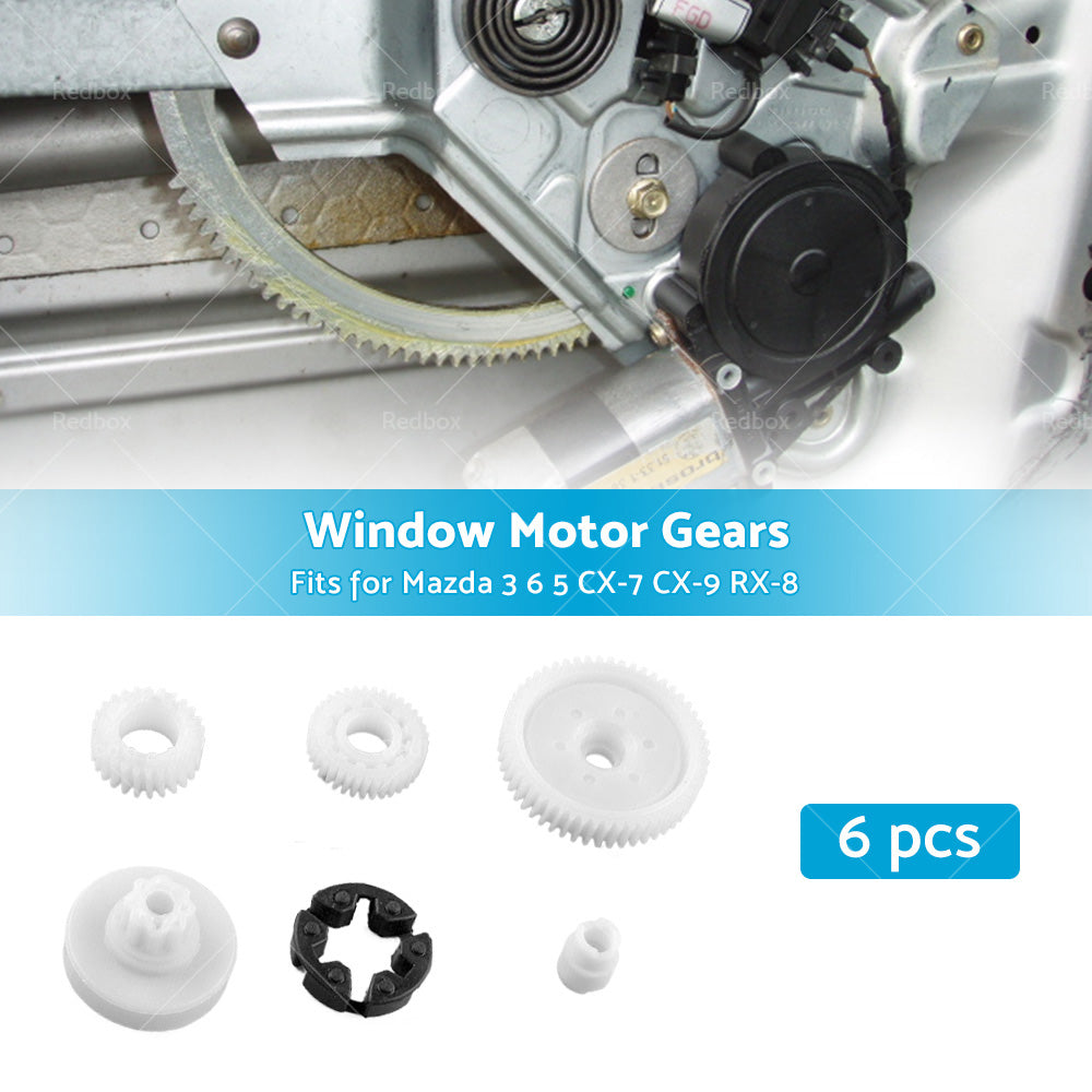{{ Front Rear Window Motor Gear Regulator Repair Kit For Mazda 3 6 5 CX-7 CX-9 RX-8 }} - Buy Car Parts Online at {{ Kaka Auto Parts }}.
