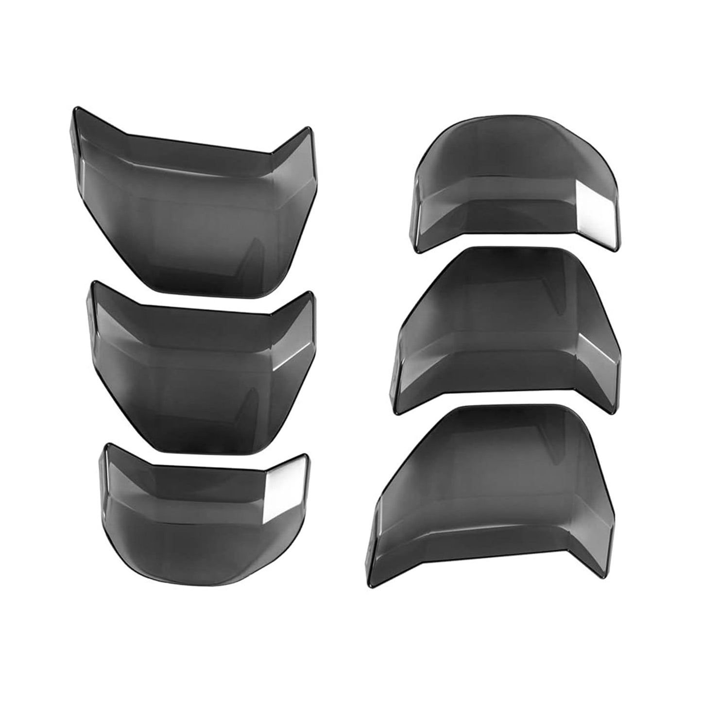 6x Tail Light Lamp Cover Trim Frame Suitable For Ford Mustang GT 2018-2022