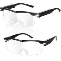 {{ Unisex Magnifying Glasses Loupes 180percent HD Vision Magnifier With LED Lighting Lamp }} - Buy Car Parts Online at {{ Kaka Auto Parts }}.