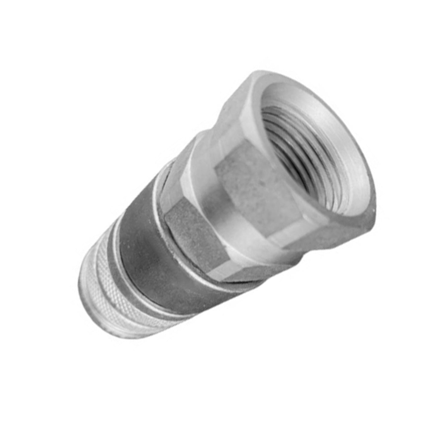 {{ Hydraulic Female Flat Faced Coupler Suitable For Bobcat 7246790 1/2in Body 3/4in Sae Thread }} - Buy Car Parts Online at {{ Kaka Auto Parts }}.