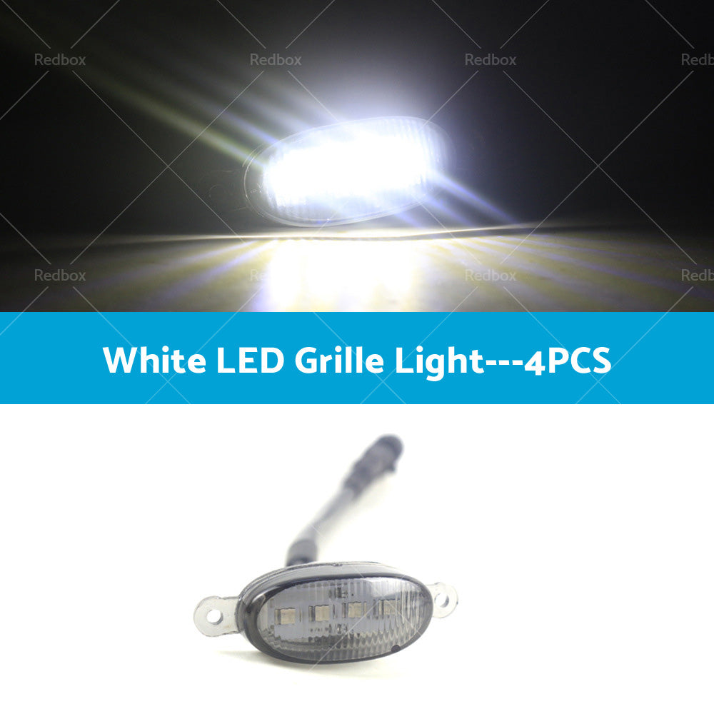 {{ Black Bumper Bar Grille Mesh  and  LED Light Fits for Nissan NAVARA NP300 D23 15-20 }} - Buy Car Parts Online at {{ Kaka Auto Parts }}.