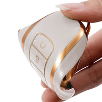 Car Remote Key Fob Case Cover Suitable For Chery Omoda 5 TPU Beige