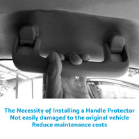 {{ 2pcs Universal Car Accessories Faux Leather Door Handle Cover Soft Car Handle }} - Buy Car Parts Online at {{ Kaka Auto Parts }}.