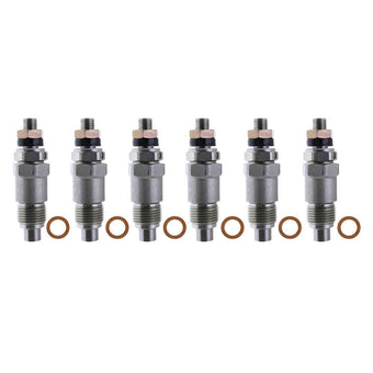 compare product 6x Fuel Injectors 093500-1810 23600-48011 Suitable For Toyota 2B 2B 2J 2H