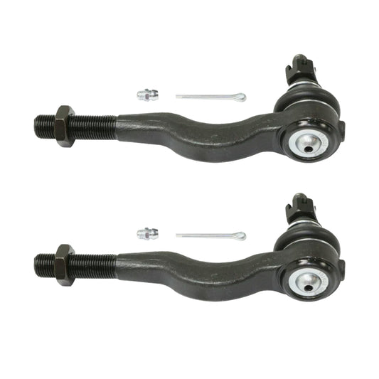 2x Front Inner Tie Rod Ends Suitable For Mitsubishi Pajero NH/NJ/NK/NL 4x4 1991-2000