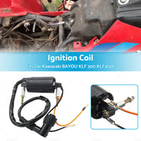 {{ Ignition Coil Fit For Kawasaki BAYOU 300 KLF 300 KLF300C 1986-2004 ATV Quad Bike }} - Buy Car Parts Online at {{ Kaka Auto Parts }}.