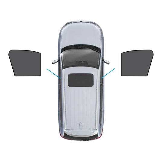 {{ 2x Front Magnetic Car Window Sun Shades Suitable for Mazda CX-3 CX3 2015-Current }} - Buy Car Parts Online at {{ Kaka Auto Parts }}.