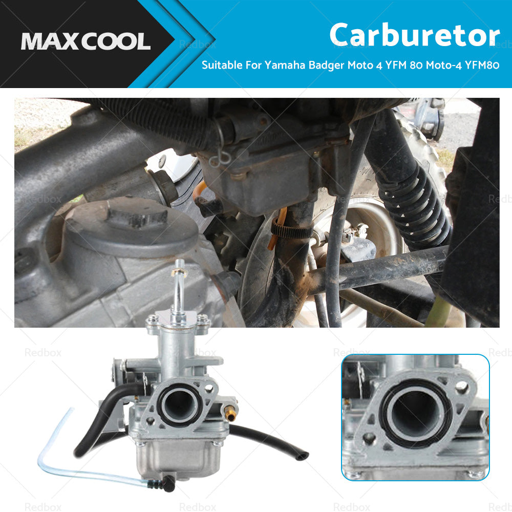 {{ Carburetor Carb Suitable For Yamaha Badger Moto 4 YFM 80 Moto-4 YFM80 1992-2006 }} - Buy Car Parts Online at {{ Kaka Auto Parts }}.