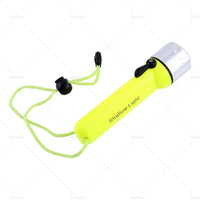 2pack Waterproof Bright LED Scuba Diving Underwater Flashlight Torch Light Lamp